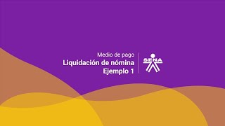 Liquidación de nómina – Ejemplo 1 [upl. by Nosam313]