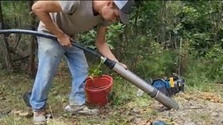 Deep Well Pump Replacement Troubleshooting and Easy Removal Using Your Lawn Mower or ATV [upl. by Adiaros387]