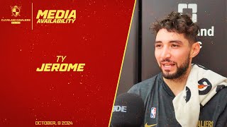 Ty Jerome Believes Cavs Will Lean Into UpTempo Style Sustain Pace Of Play [upl. by Tortosa]