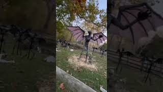 Spooky Fall Day Allaire State Park NJ Halloween Decorations halloween fallfun fallcolor spooky [upl. by Karel]