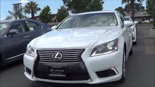 2014 Lexus LS460 Walkaround 46 L V8 [upl. by Neelra]