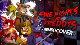 Five Nights at Freddys 1 Song FNAF RemixCover  2022 Version [upl. by Suhsoj617]