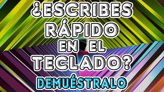 CÓMO ESCRIBIR RÁPIDO EN EL TECLADO 3 juegos de Mecanografía para aprender a escribir rápido [upl. by Ajdan]