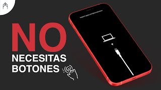 Como entrar en MODO RECUPERACIÓN iPhone sin botones  MUY FÁCIL [upl. by Lenard221]