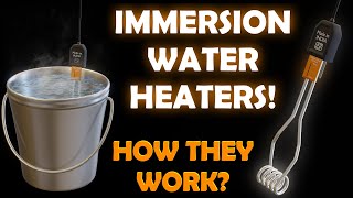 How does an immersion water heater work  water heater 3d animation [upl. by Rawna]