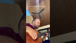 Canon in D  Pachelbel pachelbelcanon canonind classicalguitar [upl. by Sclar]