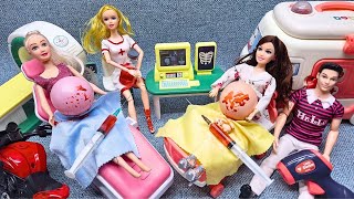 8 Minutes Satisfying with Unboxing a Doctor toys Ambulance Pregnant Collection  ASMR  Unpacking [upl. by Veradi]