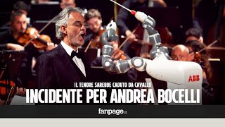 Incidente per Andrea Bocelli ecco cosa è successo al tenore [upl. by Erodavlas138]