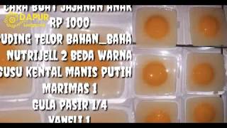 Cara Buat jajanan dari Nutrijell Mirip Telur [upl. by Faun]