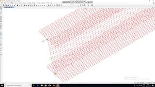 Flambagem viga W200x313 SAP2000 [upl. by Tobias]