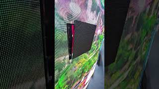 Have you ever seen a curved LED screen that can be maintained front and back leddisplay eagerled [upl. by Prochora]