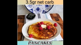 DIABETIC SWEET KITCHEN 35gr net carbs PANCAKES [upl. by Ifill]