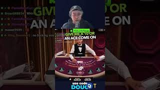 Breaking my keyboard over blackjack shorts roobet blackjack dealer streamfails [upl. by Nnylirej]