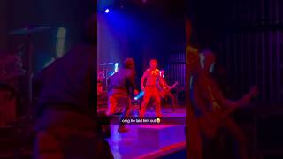 crazy fan gets knocked out on stage [upl. by Florian]