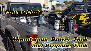 Power Plate Overview  MOLLEPickup mount for Power Tanks and Propane Tanks [upl. by Kristos]