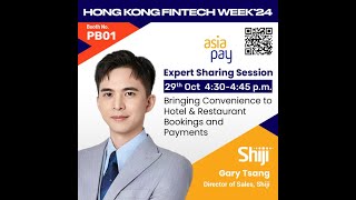 🌟 Meet Our Expert Speaker at HK FinTech Week 2024  Gary Tsang [upl. by Aniryt534]