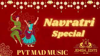 New Dandiya Mix Garba  PVT MAD MUSIC  Navratri Special 2k24 [upl. by Sikras]