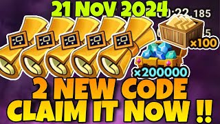 EXPIRED 😅 NEW CODE  21 NOV 2024 SUMMONERS WAR [upl. by Catrina136]