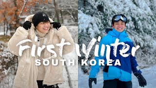 FIRST TIME WINTER IN SOUTH KOREA MyKoreanOdyssey Part 3  Benedix Ramos [upl. by Jordana]