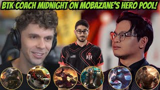 Trex and BTK Coach Midnight Talks about Mobazanes Hero Pool [upl. by Aeslek]