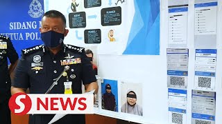 Johor cops nab fake Covid19 certificate syndicate members [upl. by Olrak]