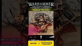 Unboxing Horus Lupercal Warmaster amp Primarch of the Sons of Horus  JOYTOY Warhammer Horus Heresy [upl. by Aneed446]