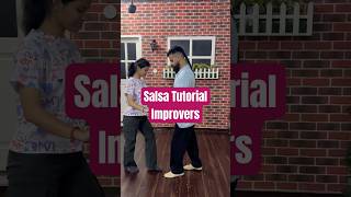 Salsa tutorial for improvers level dance learnsalsa salsaturns [upl. by Beth949]