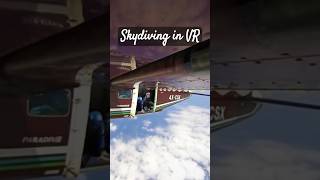 Skydiving in VR  skydiving virtualreality [upl. by Adnilre]