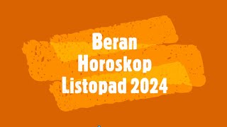 Beran Horoskop Listopad 2024 [upl. by Broida]