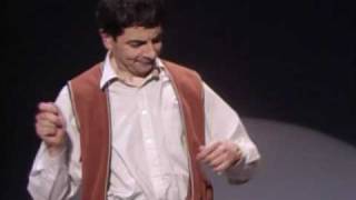 Rowan Atkinson Live  Star of MrBean  Funny invisible drum [upl. by Adirf770]