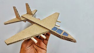 How to make a cardboard Airplane that flies [upl. by Aihsilef]