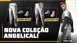 CALÇA ANGELICAL BRANCA NOVOS PRODUTOS ANGELICAIS NO FREE FIRE [upl. by Dlarrej]