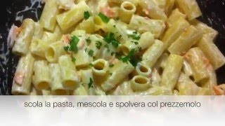 PASTA AL SALMONE  Le ricette veloci di ROCK IN CUCINA [upl. by Moore]