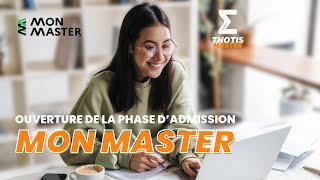 Ouverture de la phase dadmission Mon Master [upl. by Kravits191]