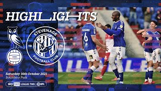 📹 HIGHLIGHTS  Oldham Athletic 3 Stevenage FC 0 [upl. by Nennahs]