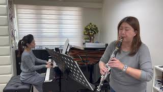 ABRSM Clarinet from 2022 Gr6 A5 Prelude No1 from Five Bagatelles by Finzi [upl. by Rockwell]