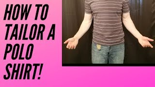 How to Tailor a Polo Shirt [upl. by Ulland]