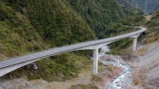 Geoffs Highway View  Hokitika to Christchurch 247kms in 12 minutes [upl. by Blake]