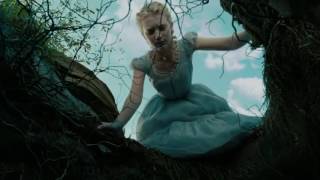 Alice In Wonderland Clip Alice Falls Into a Rabbit Hole 2010 HD [upl. by Sorcha]