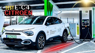 Test zasięgów i ładowania nowego Citroëna ëC4X elektromobilność [upl. by Hanonew]