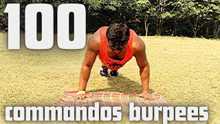 100 Commandos Burpees Challenge [upl. by Ahsiugal]