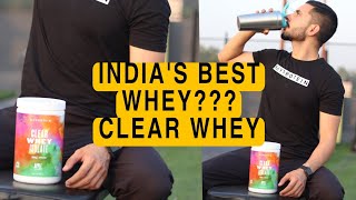 Myprotein Clear Whey Isolate Review  Hydrolysate Whey Protein By MyProtein myproteinindia [upl. by Sinaj988]