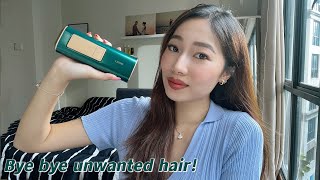 ULIKE IPL HAIR REMOVAL DEVICE REVIEW  Sapphire Diamond Air With Before amp After Results BYE HAIRS [upl. by Tildi]