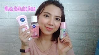 Nivea Hokkaido Rose review Indonesia [upl. by Midian]