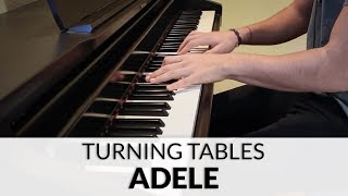 Turning Tables  Adele  Piano Cover  Sheet Music [upl. by Jules807]