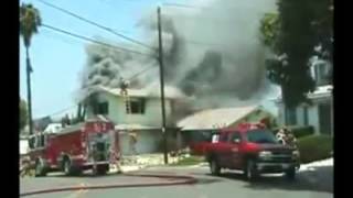 Impactante ventilación en incendio casi sale mal [upl. by Henryetta]