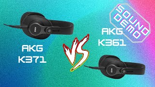 Áudio  Sound Demo AKG K361 x AKG K371 Comparativo [upl. by Rammus]