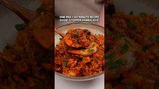 Jambalaya Recipe TheLoveyLife easyrecipe onepanrecipe dinnerrecipe [upl. by Ajet]