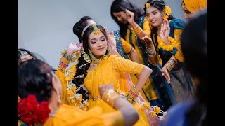 Bride Entry Dance  Gallan Goodiyaan  Prominence [upl. by Barthol]