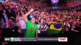 Ronda Rousey Vs Bethe Correia UFC 190 [upl. by Ahsienauq]